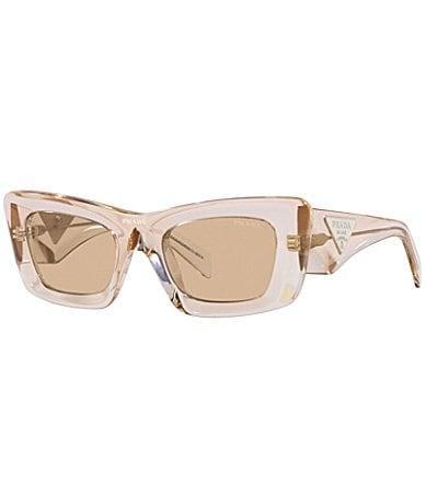 Prada PR 13ZS 50mm Matte Marble Cat Eye Statement Sunglasses Product Image
