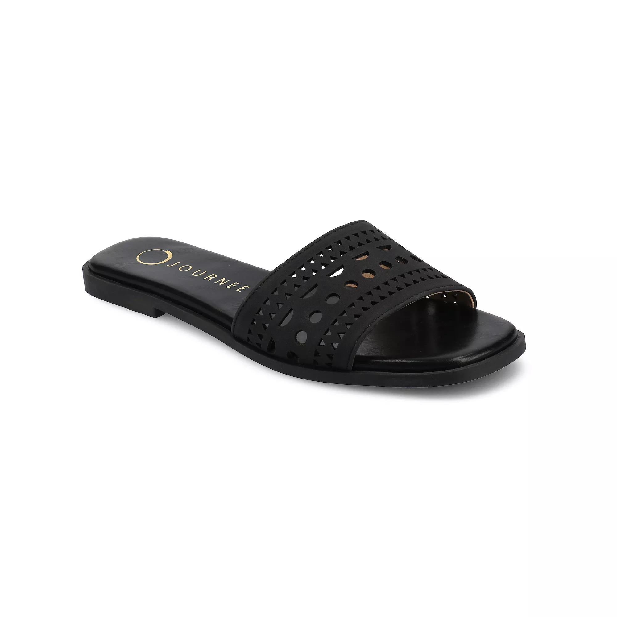 Journee Collection Womens Brodie Slide Sandal Product Image