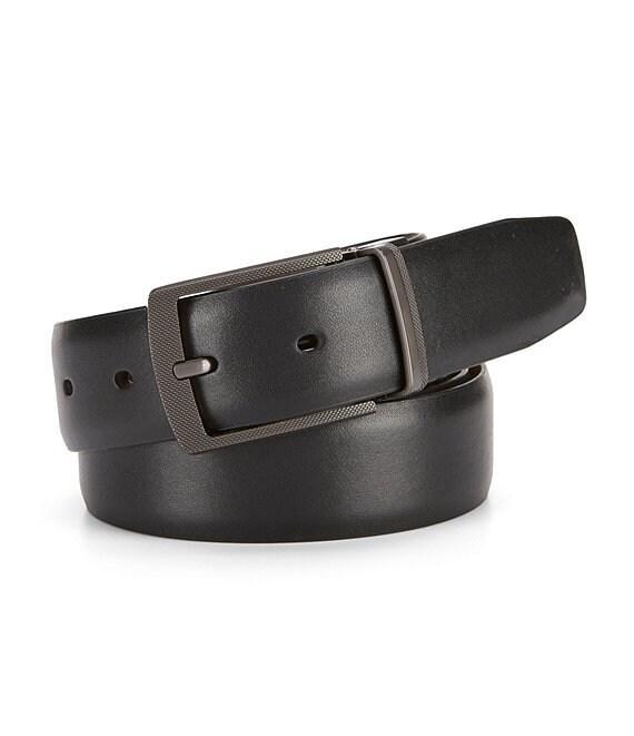 Roundtree & Yorke Big & Tall Reversible Montana Leather Belt Product Image