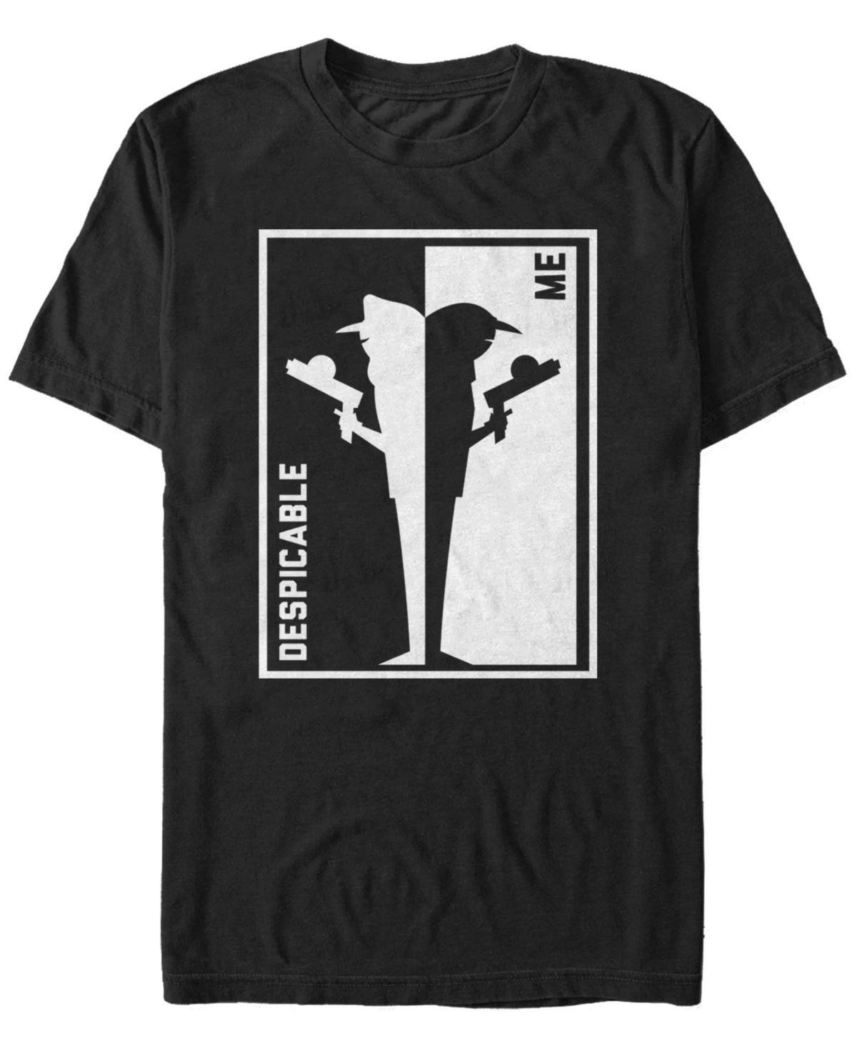 Mens Despicable Me Gru Spy VS. Villain Poster Tee Product Image