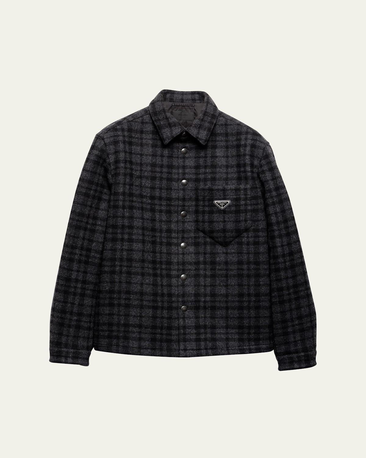 Mens Wool Shirt Product Image