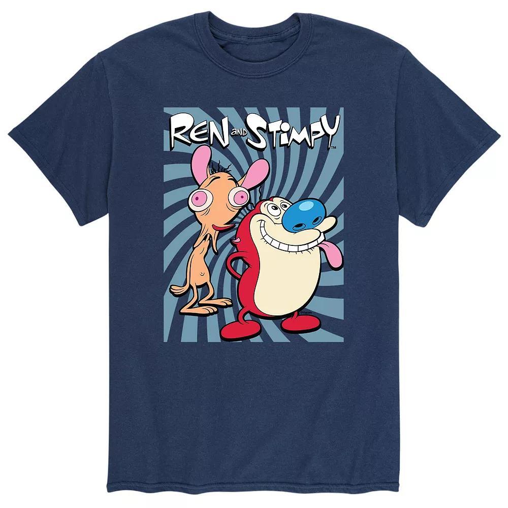 Mens Ren & Stimpy Tripp Tee Product Image