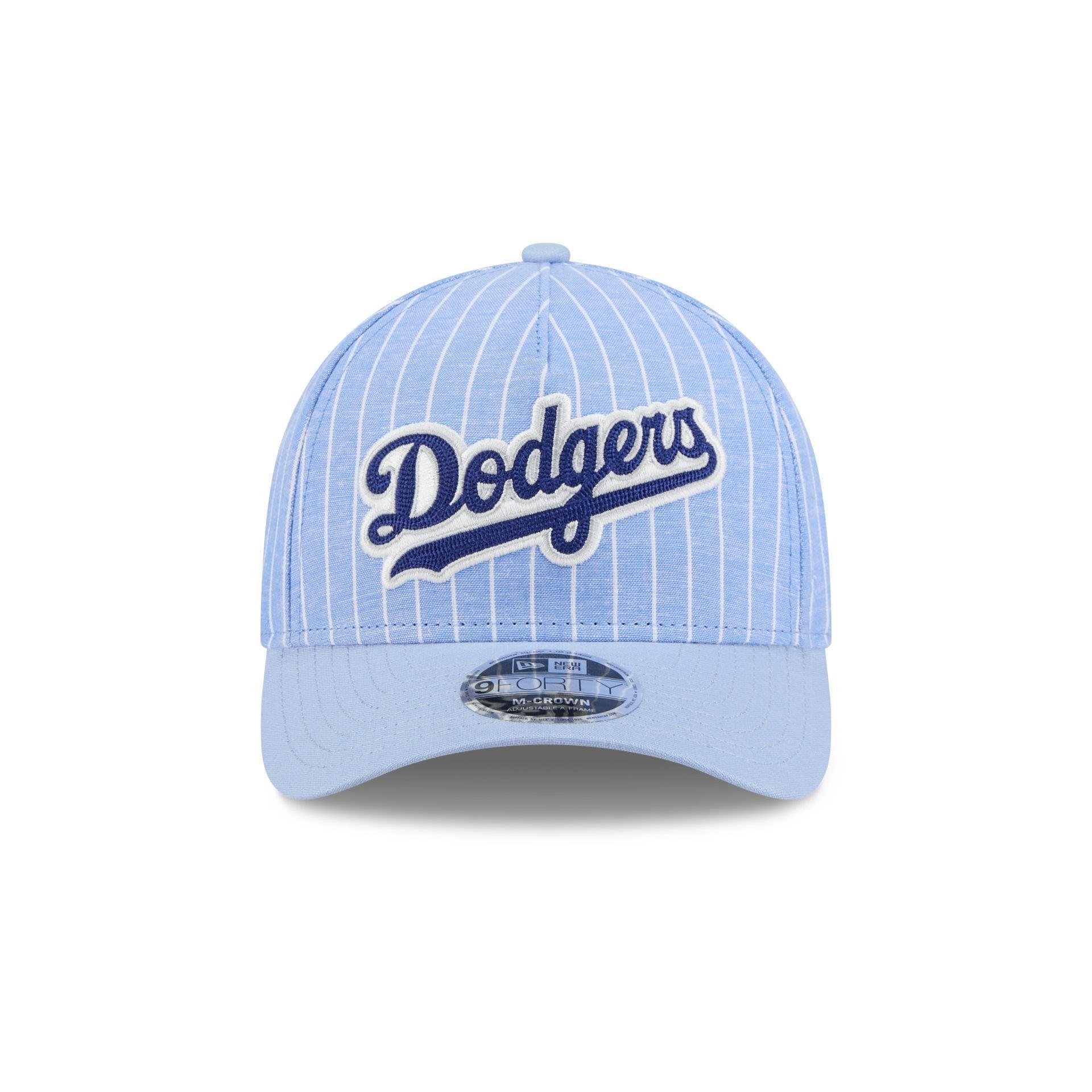 Texas Rangers Pinstripe Linen 9FORTY M-Crown A-Frame Snapback Hat Male Product Image