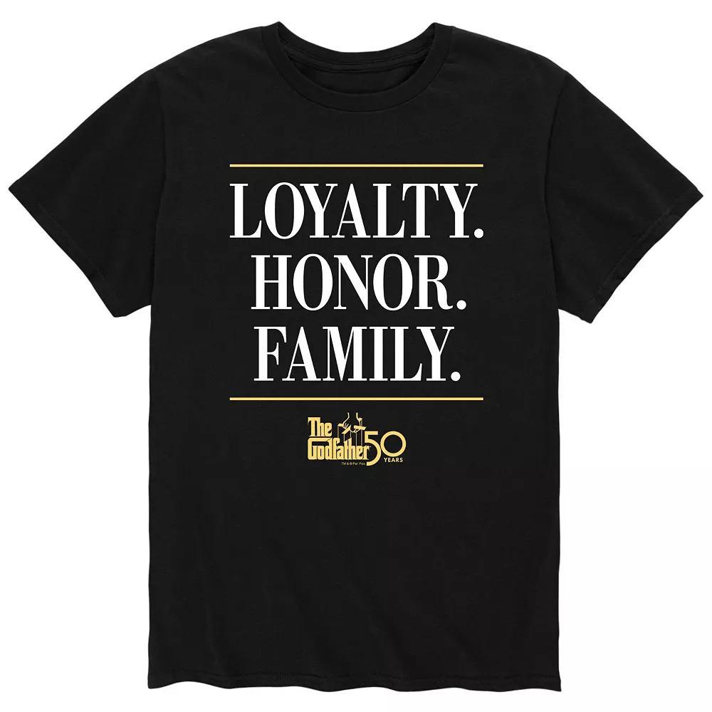 Mens The Godfather Honor Family Tee Product Image