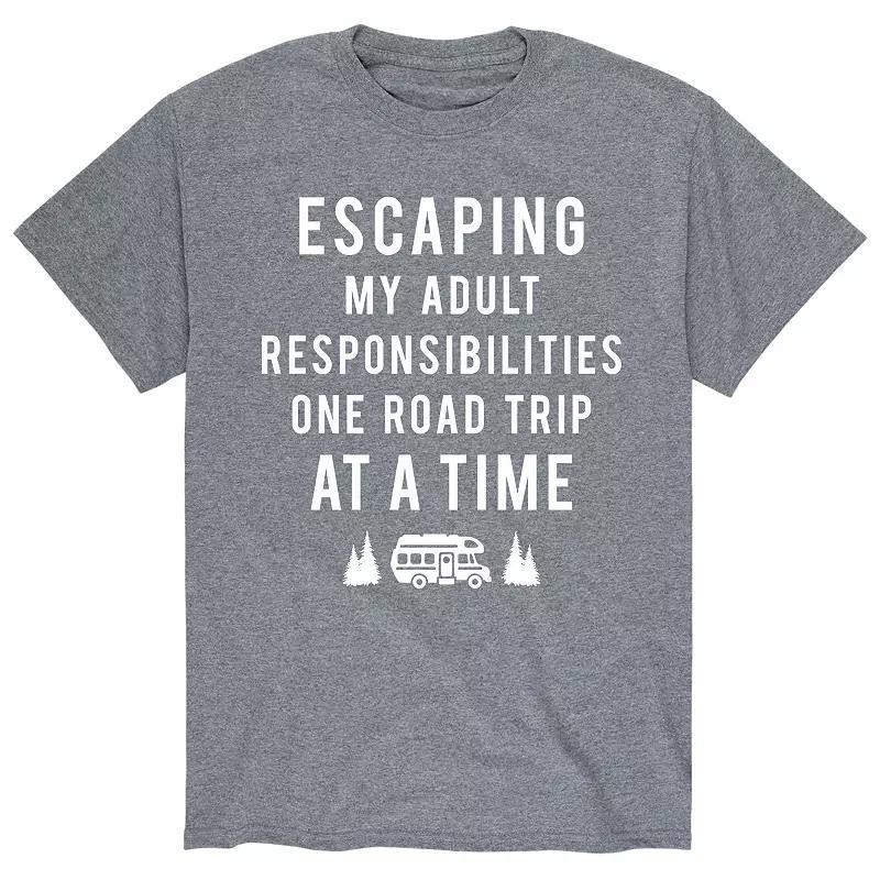 Mens Escaping Responsibilities Tee Product Image