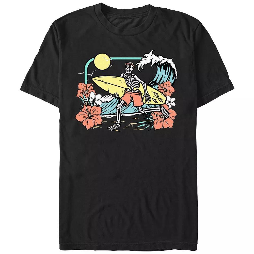 Big & Tall Stranger Things Red White And Blue Vecna Graphic Tee, Men's, Size: XL Tall, Black Product Image