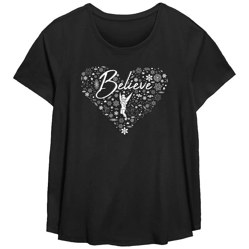 Missy Plus Size New Year Same Mess Flowy Tee, Girl's, Size: 0X, Black Product Image