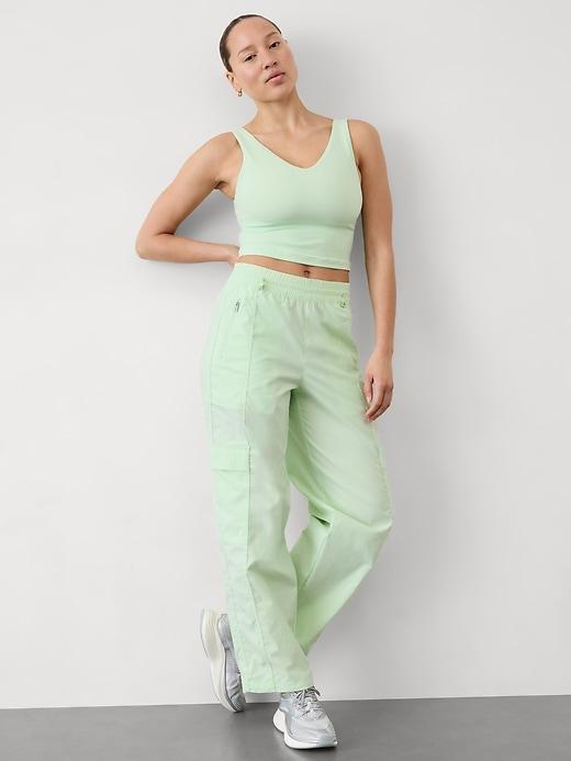 Cascade High Rise Cargo Poplin Pant Product Image