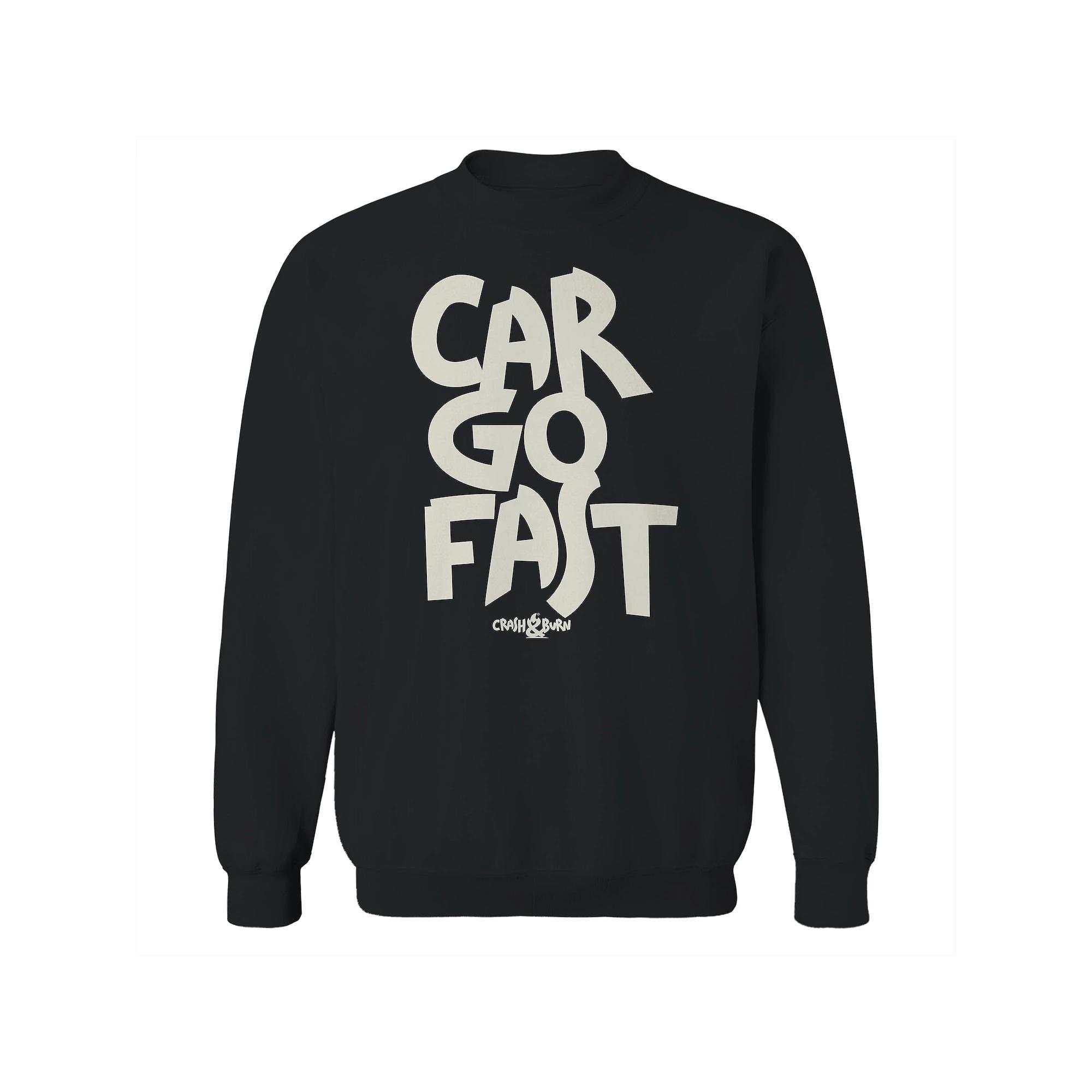 Men's COLAB89 Car Go Fast OW Graphic Sweatshirt, Size: XXL, Black Product Image