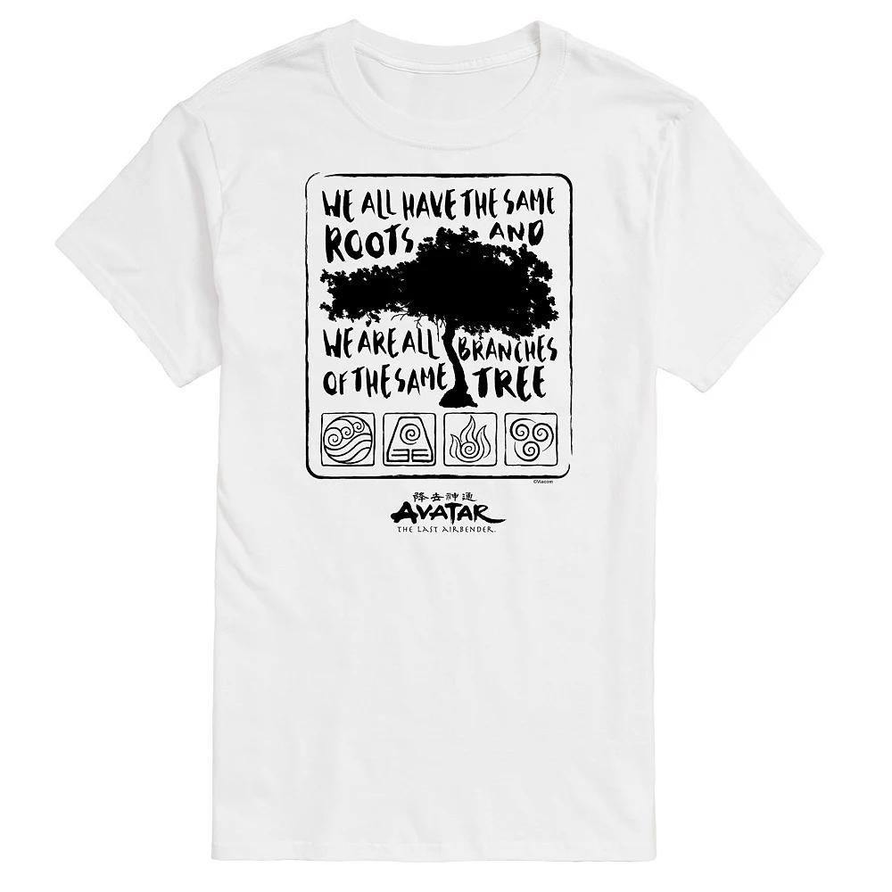 Big & Tall Avatar The Last Airbender Same Roots Graphic Tee, Mens Product Image