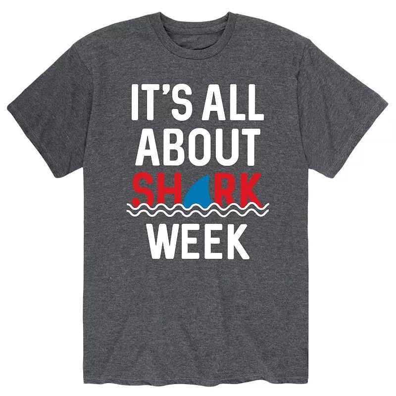 Mens Its All About Shark Fin Week Tee Product Image