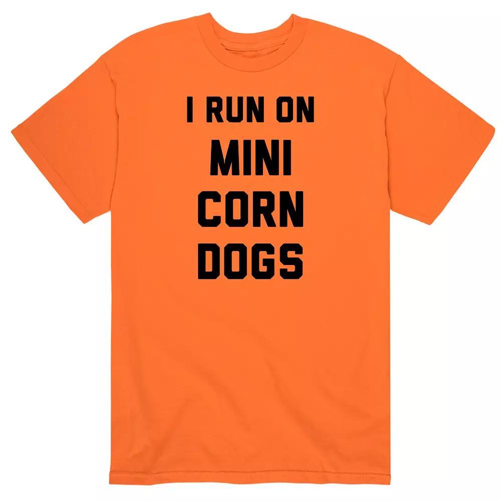Mens Run On Mini Corn Dogs Tee Product Image