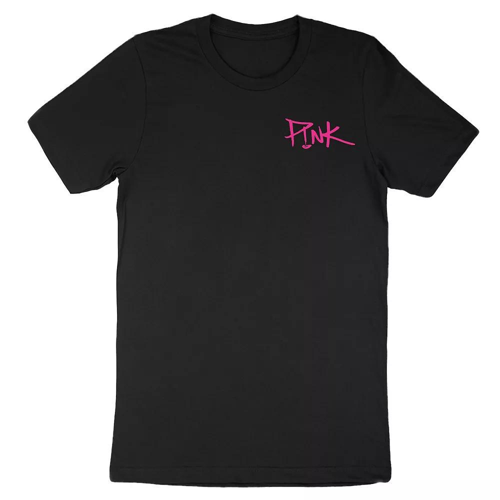 Mens Pink Tee Product Image