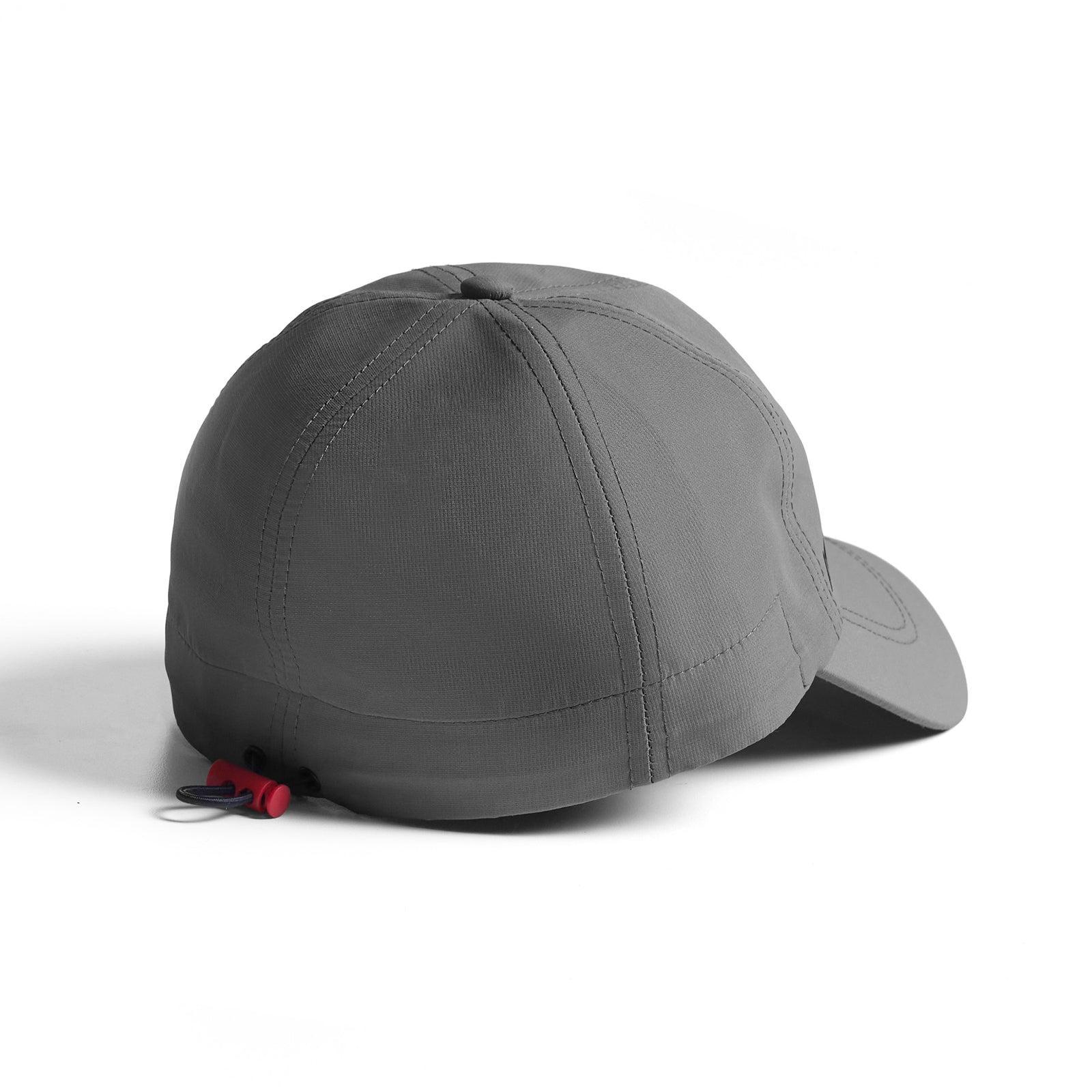 0821. Performance Cinch Hat - Grey/Black "ASRV" Product Image