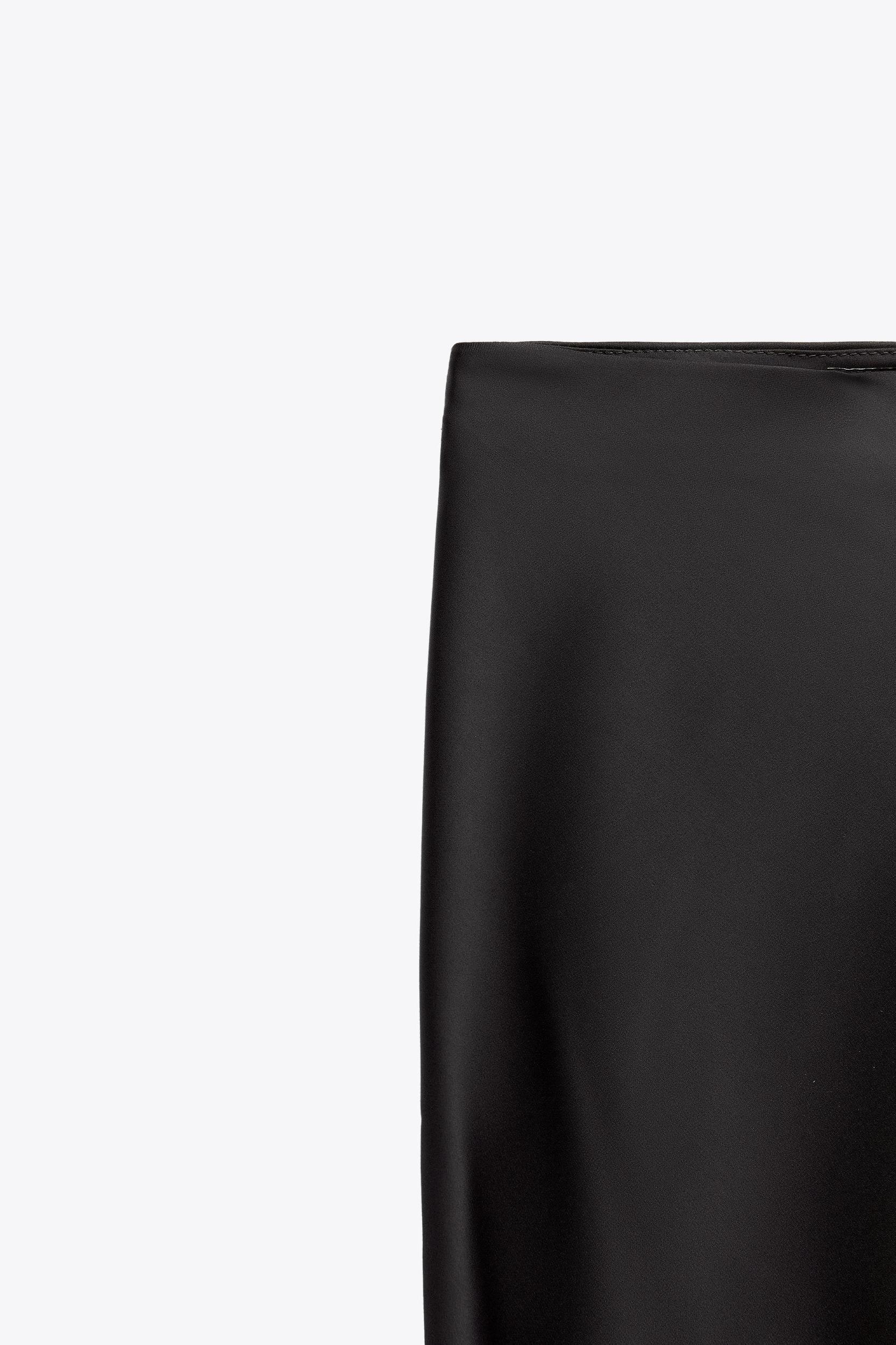 SATIN MIDI SKIRT Product Image