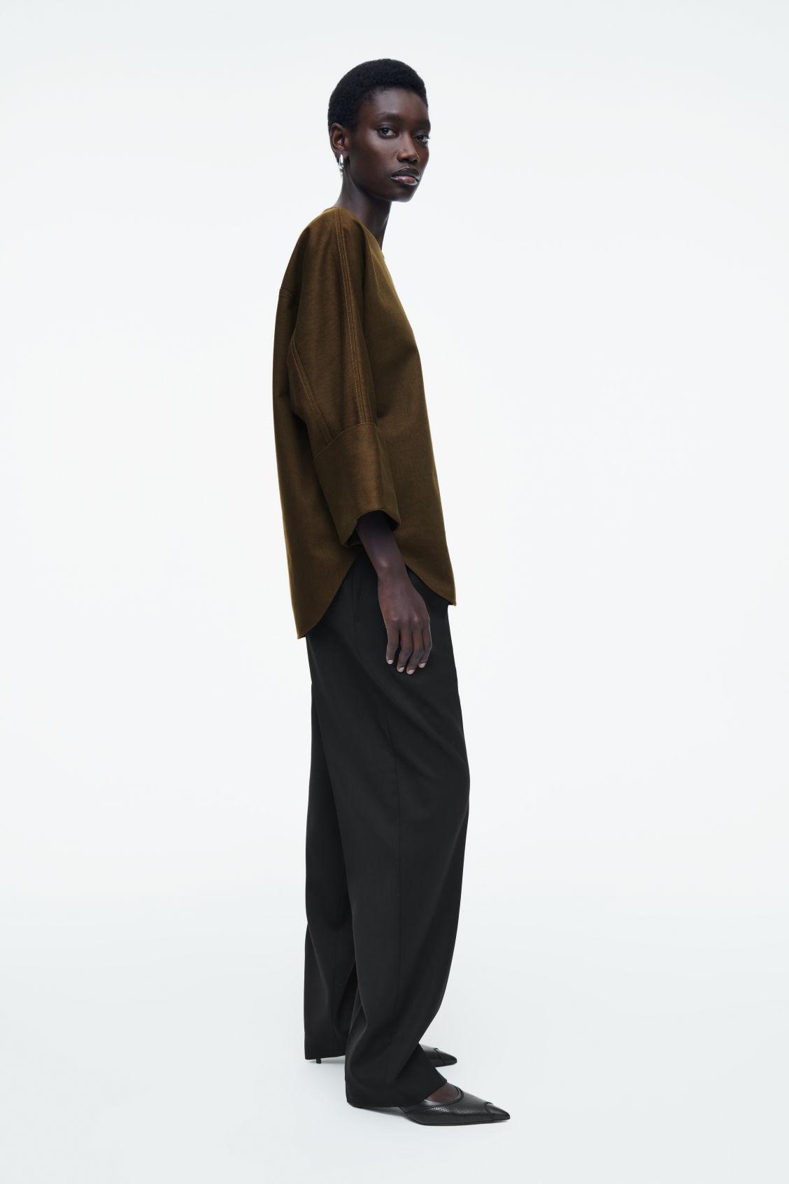OVERSIZED DENIM TOP Product Image