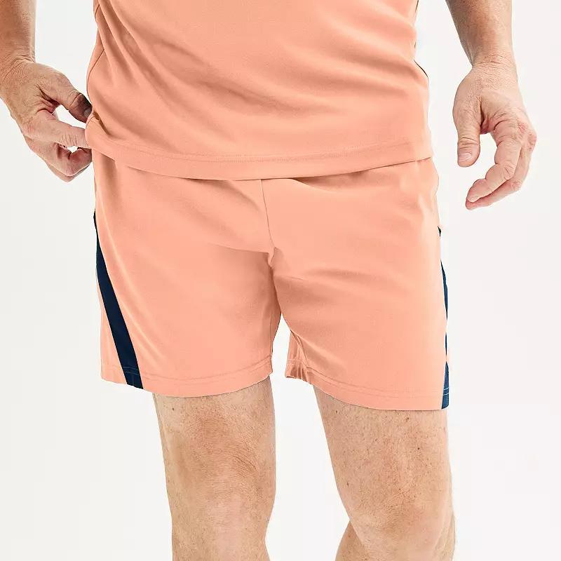 Men's Tek Gear® Dry Tek Tee, Size: XXL, Brittany Blush Product Image