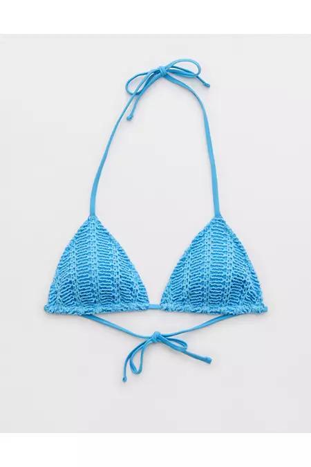 Aerie The Sun-Lover Crochet Bikini Top Women's Product Image