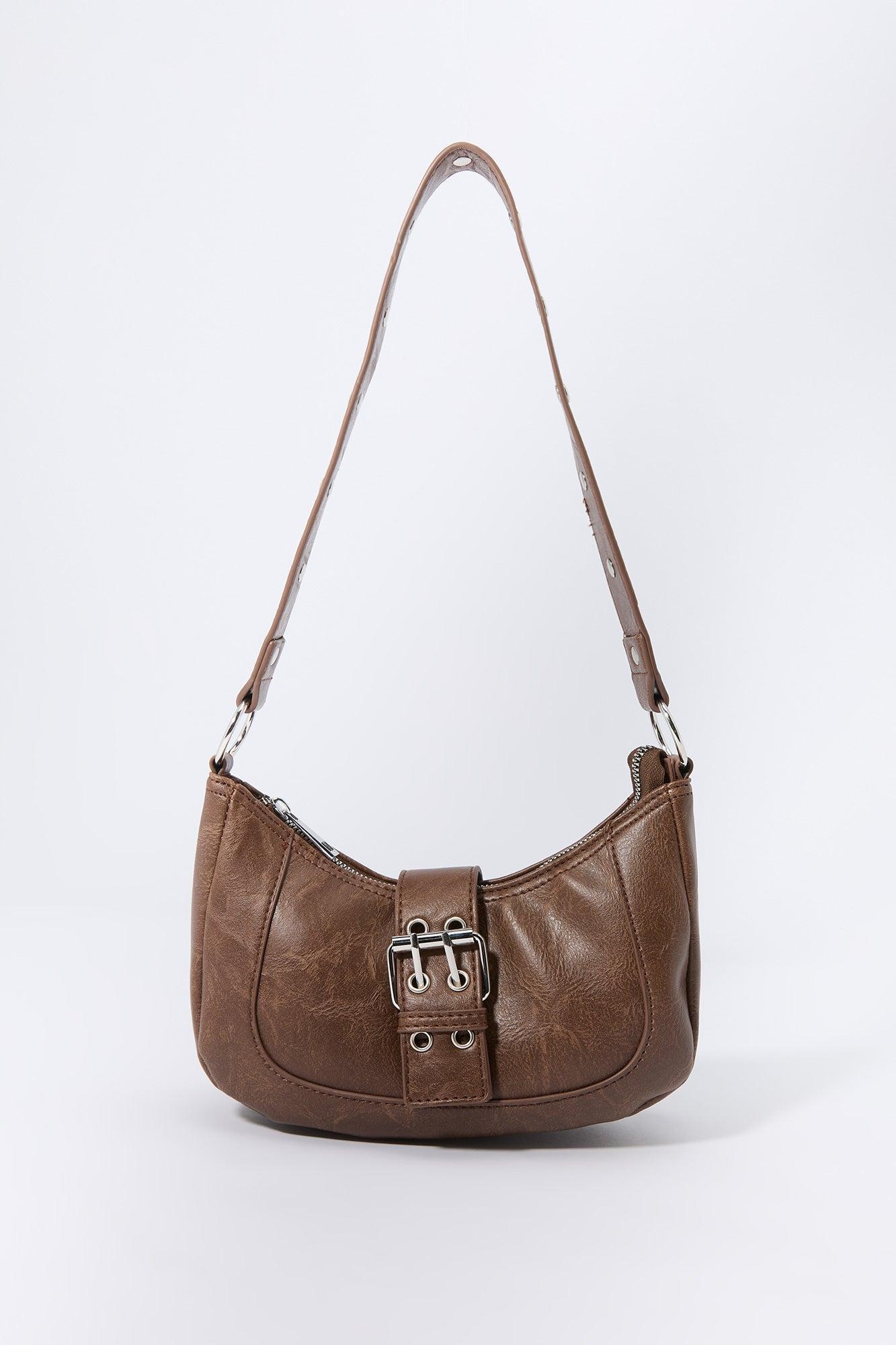 Faux Leather Crossbody Purse Female Product Image
