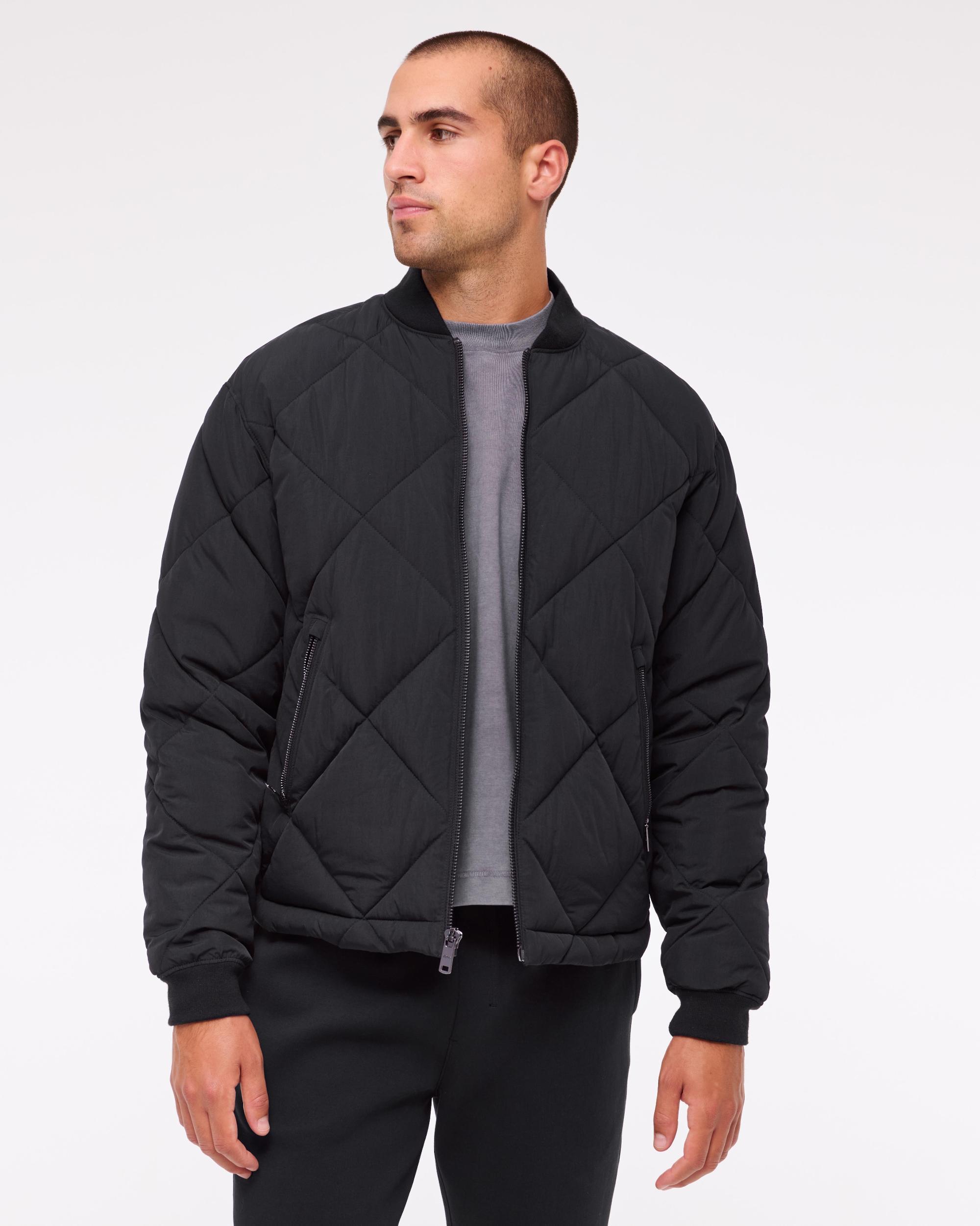 YPB Quilted Bomber Jacket Product Image