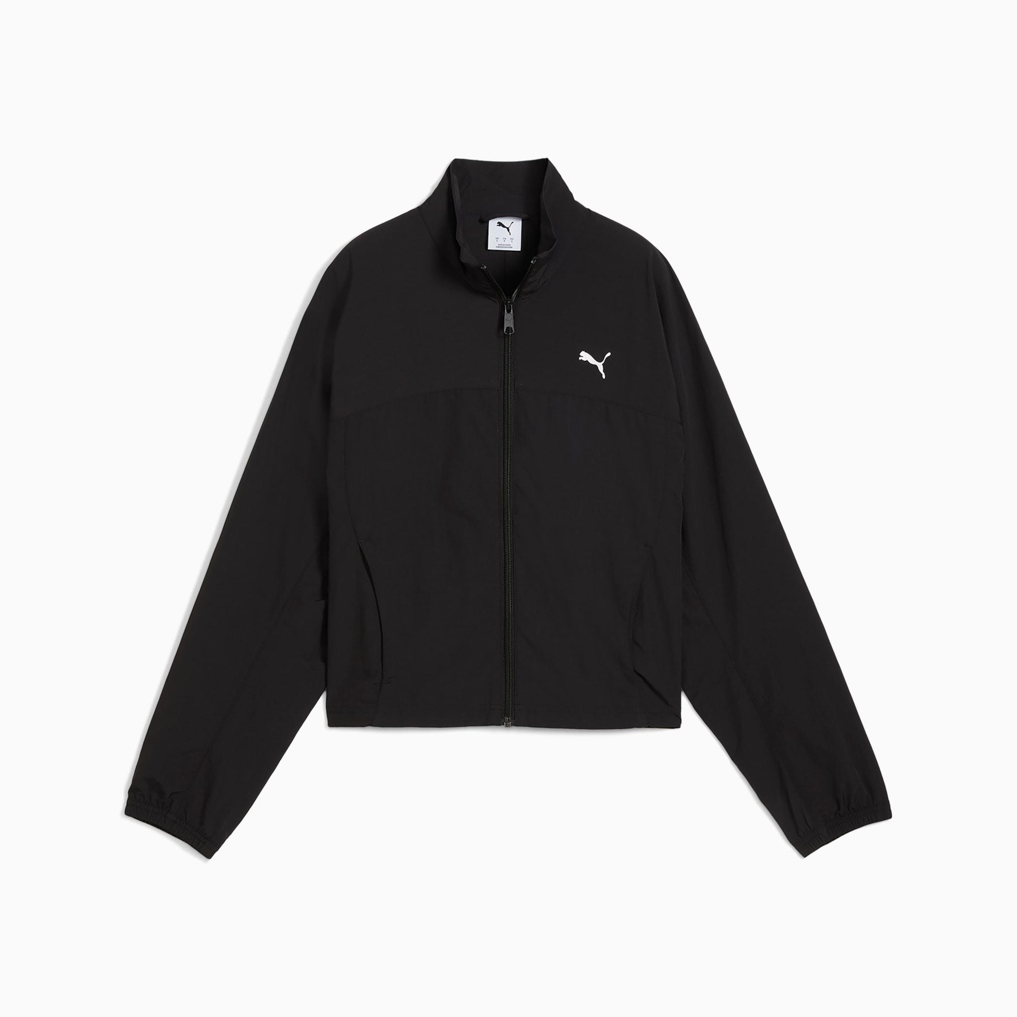 DARE TO Women's Oversized Full-Zip Woven Jacket Product Image