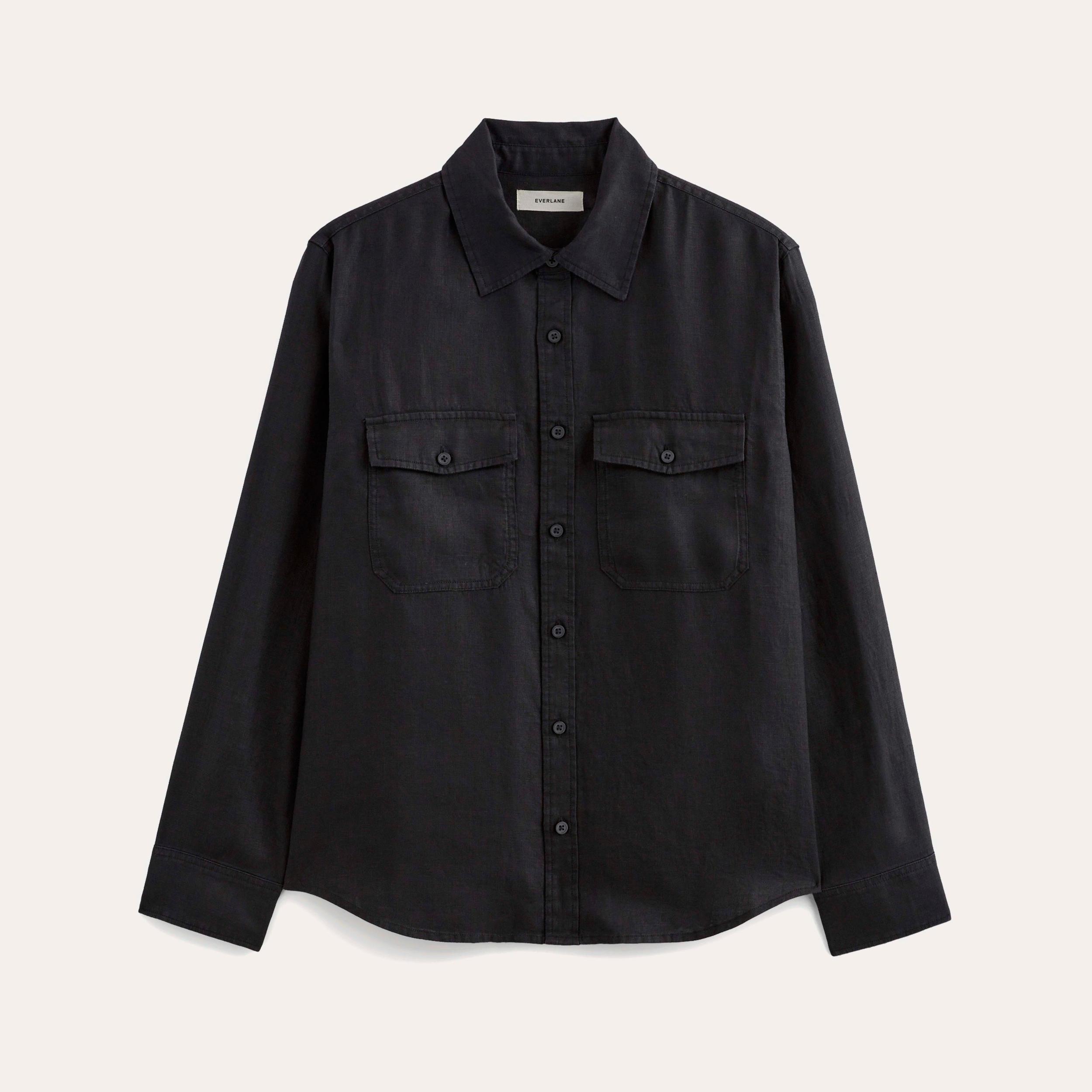 The Linen Utility Shirt Product Image