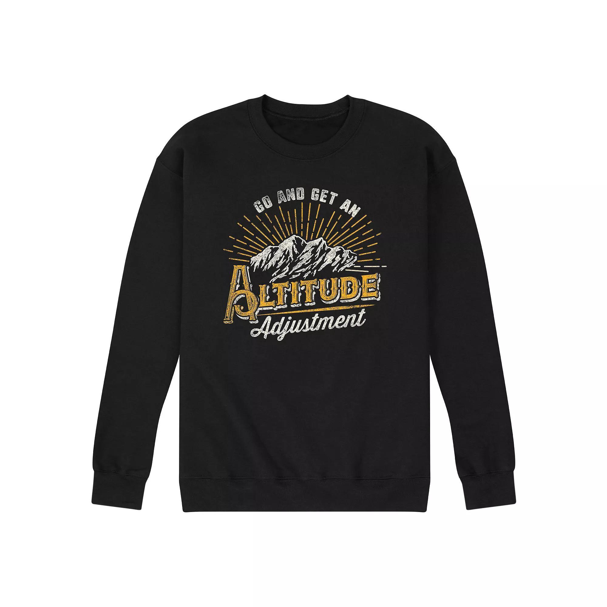 Mens Altitude Adjustment Graphic Fleece Product Image