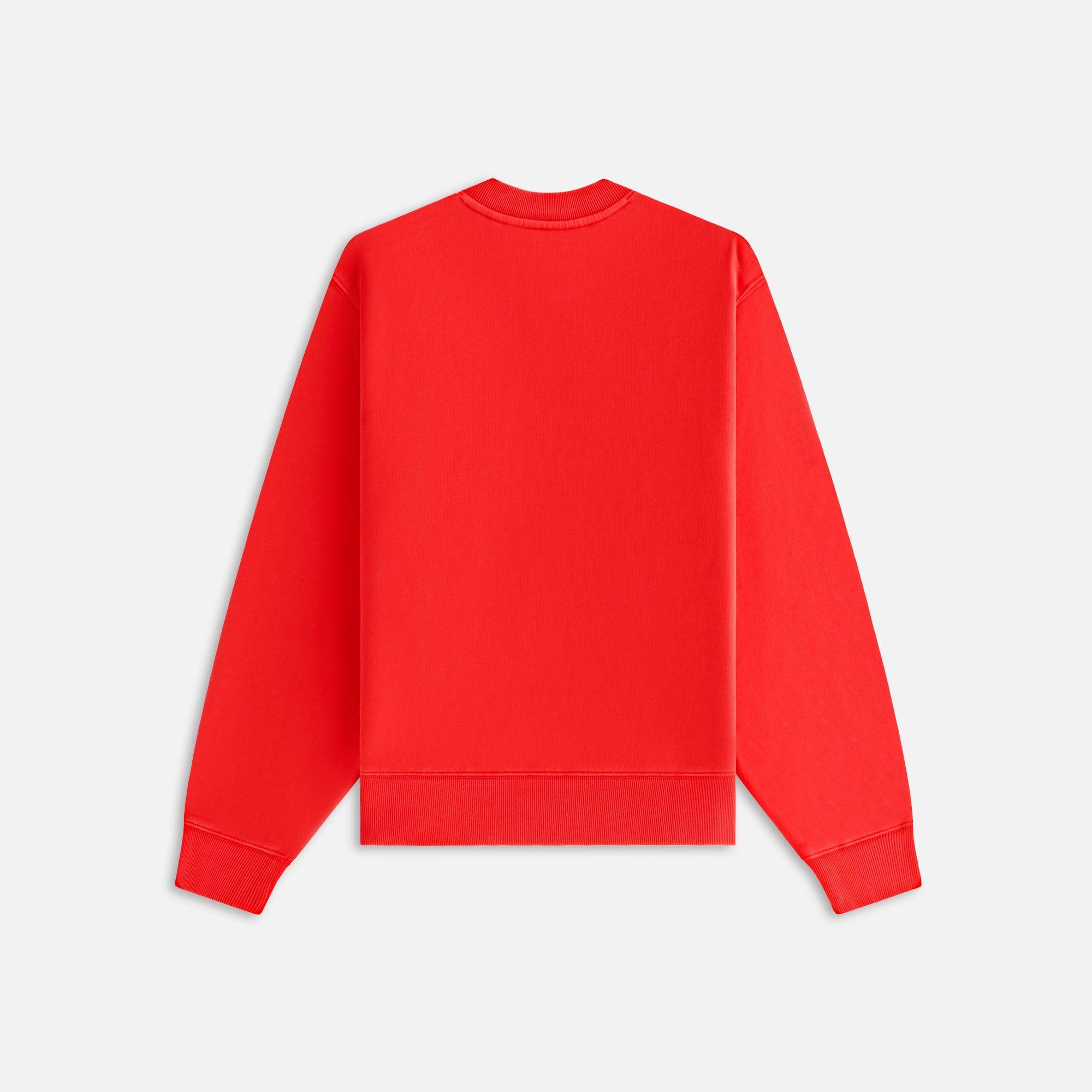 Kith Women Asher Crest Crewneck - Cinnabar Female Product Image