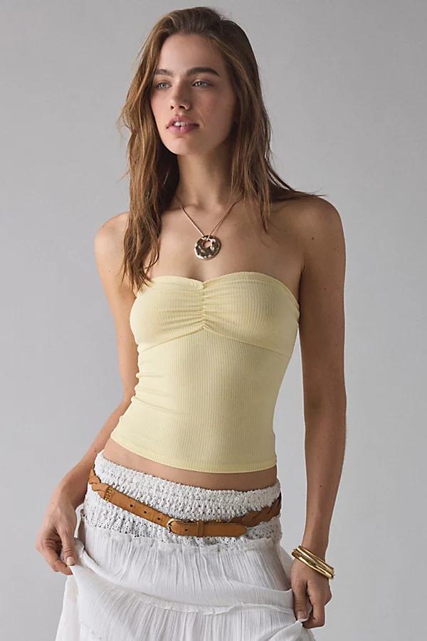 BDG Carla Sweetheart Neckline Ribbed Knit Tube Top Womens at Urban Outfitters Product Image