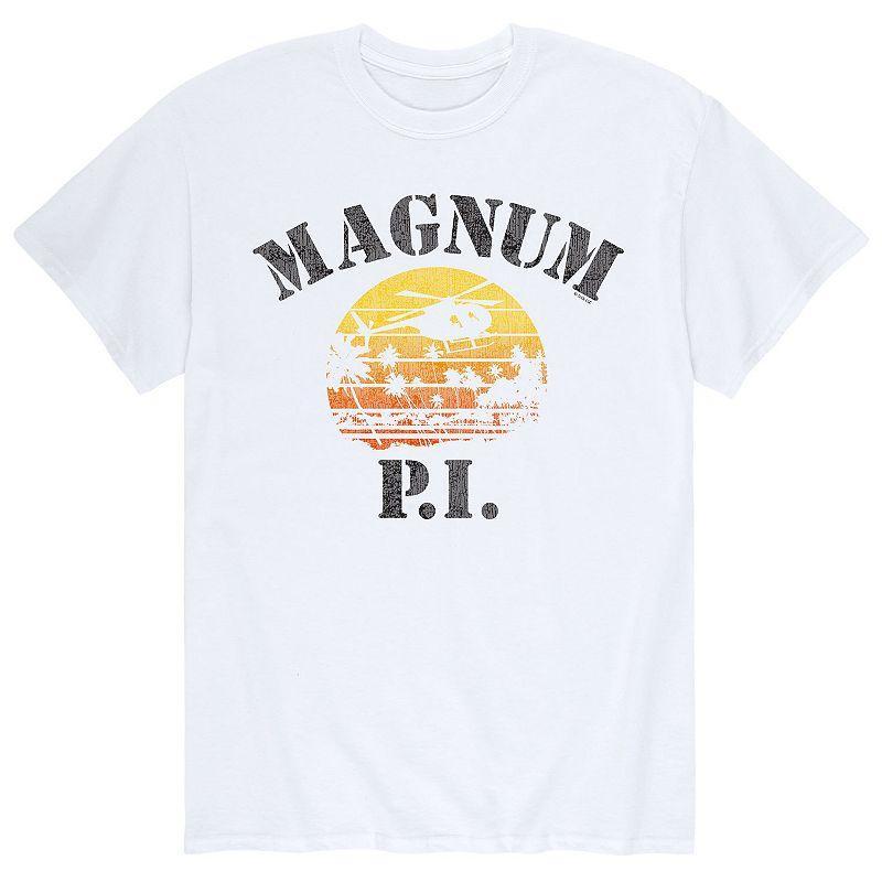 Men's Magnum PI Hawaii Tee, Size: XXL, Gray Product Image