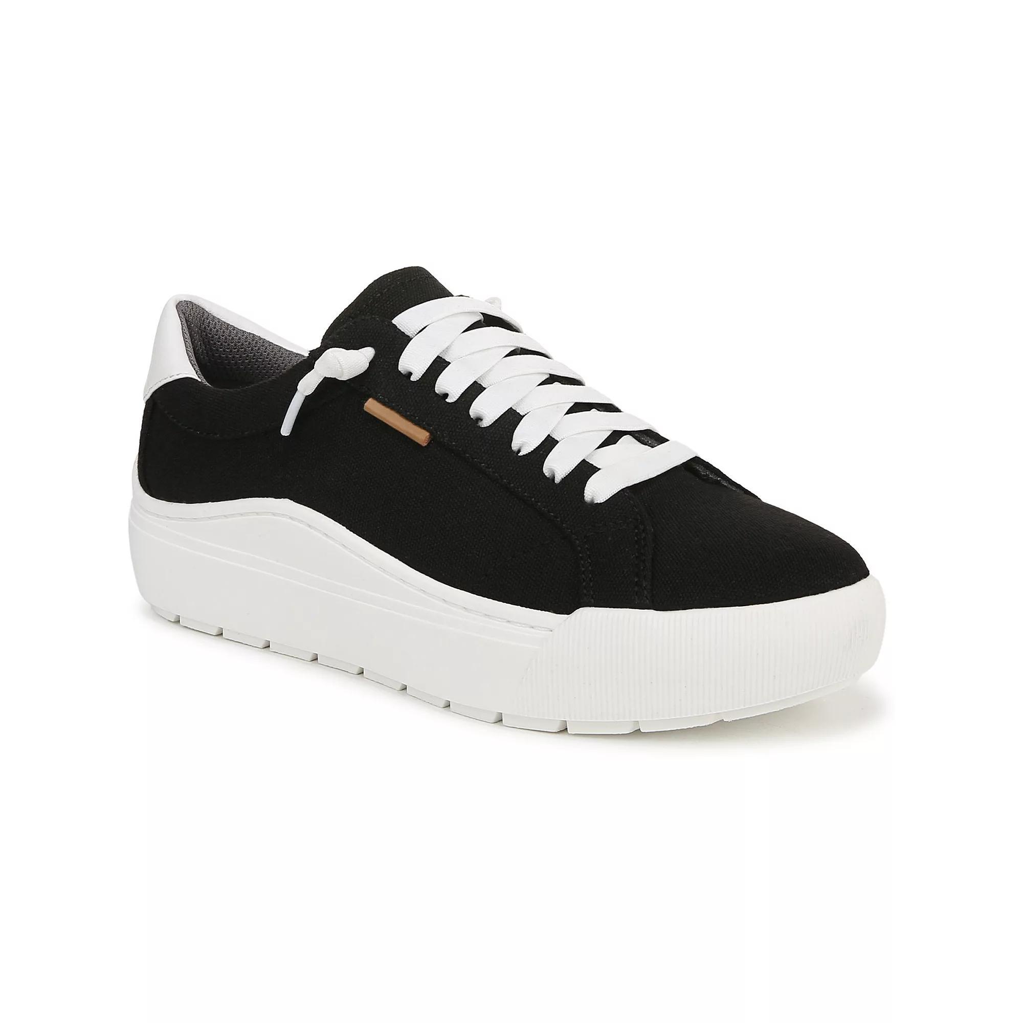 Dr. Scholl's Time Off Go Women's Platform Sneakers, Size: 11, Black Product Image