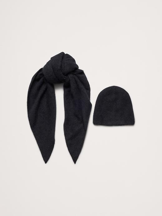 Brushed Wool-Cashmere Beanie Product Image