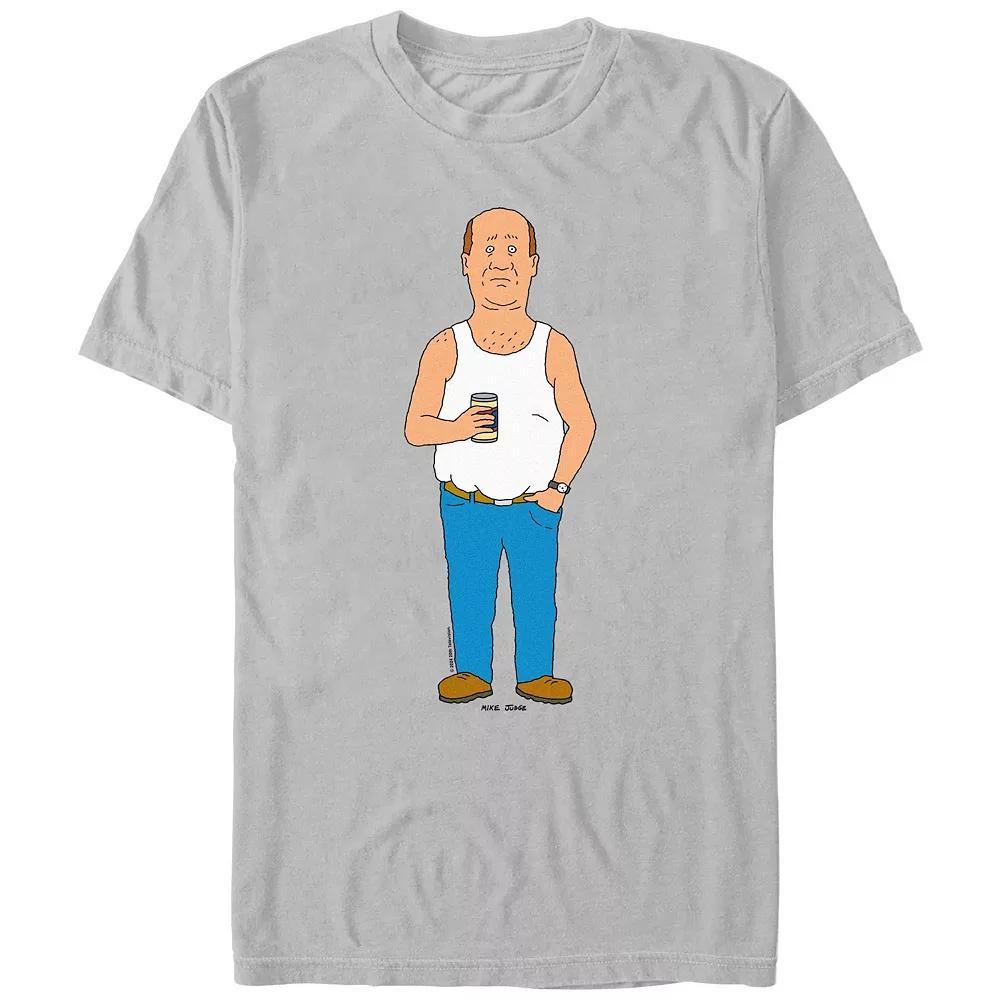 Men's King Of The Hill Bill Poster Graphic Tee, Size: Small, Silver Product Image