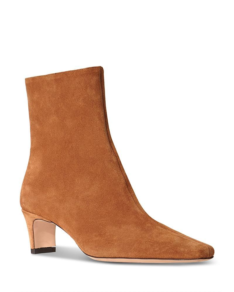 Staud Womens Wally Square Toe Ankle Boots Product Image