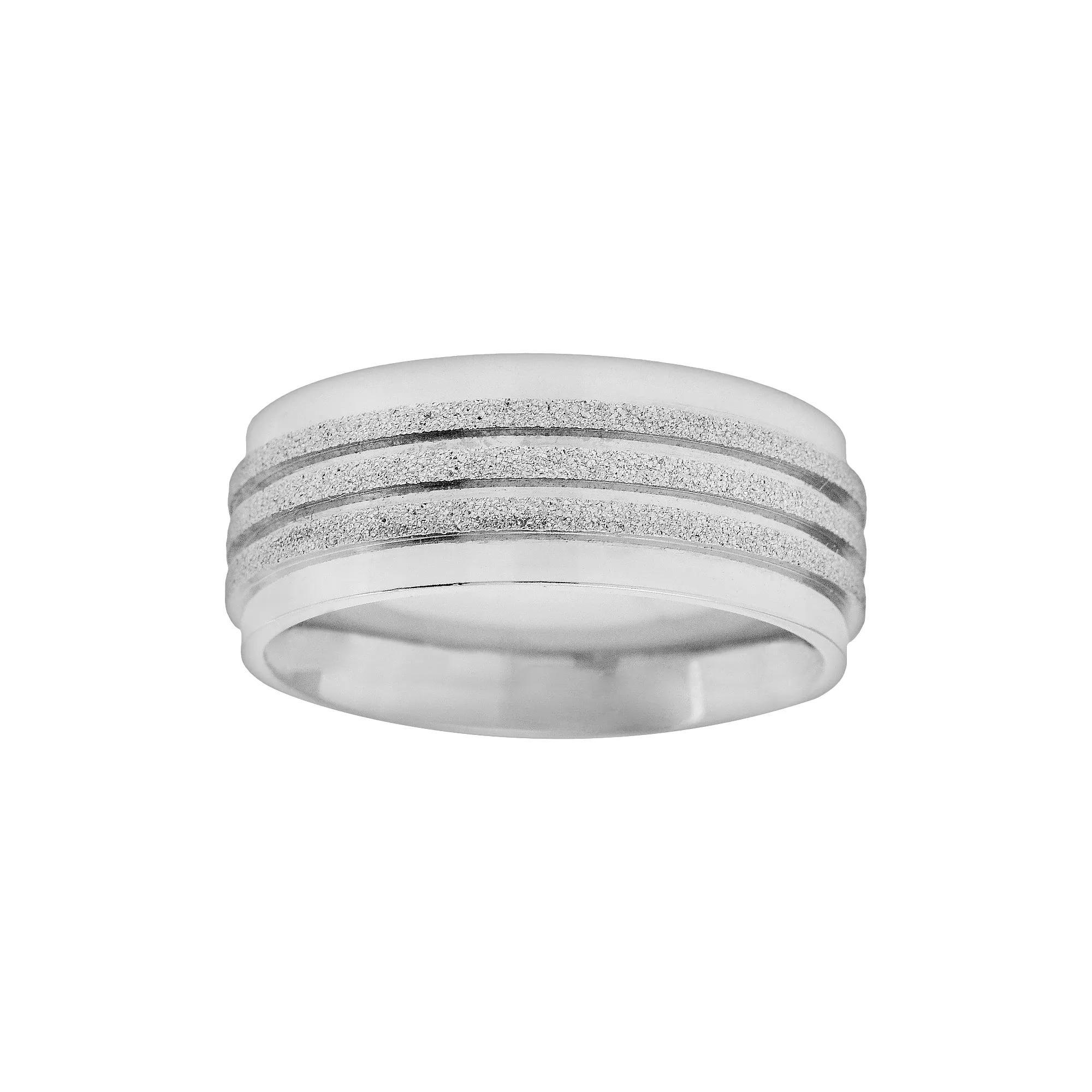 Stainless Steel Band - Men, Men's, Size: 13, Grey Product Image