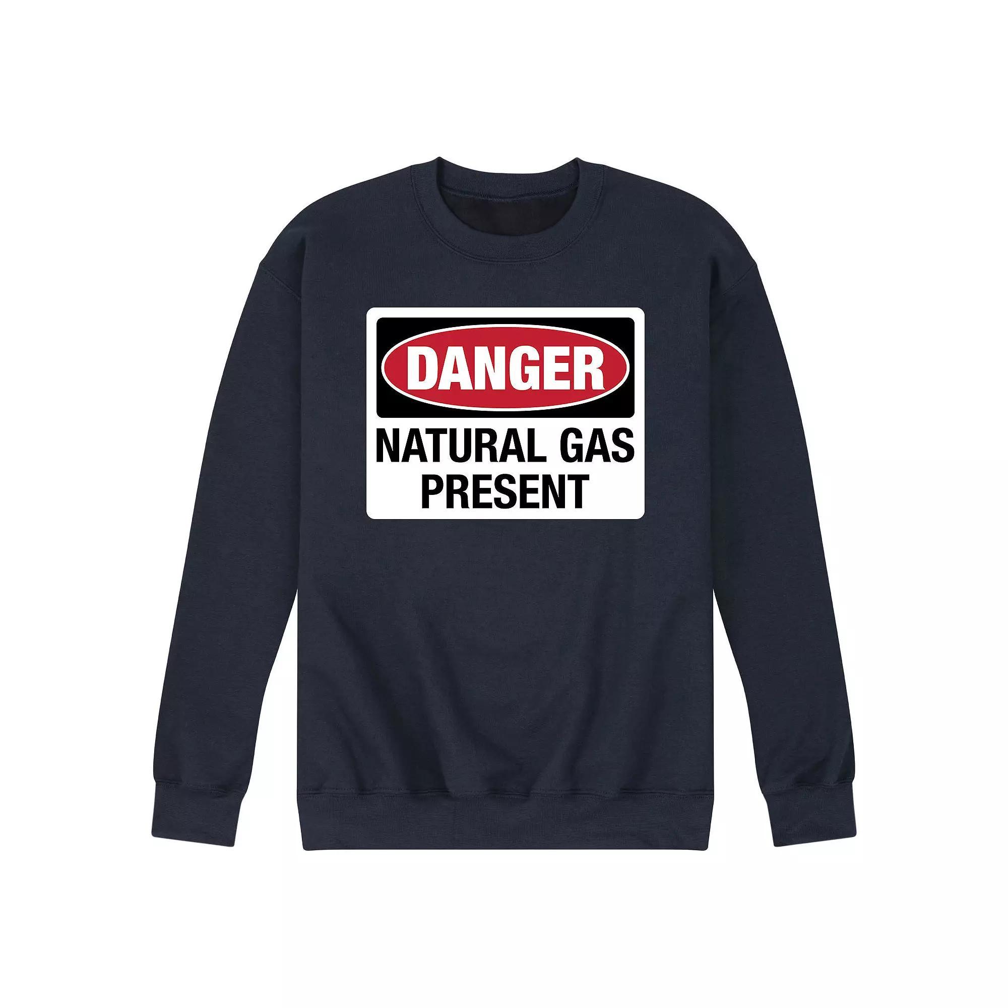 Mens Danger Natural Gas Sweatshirt Product Image