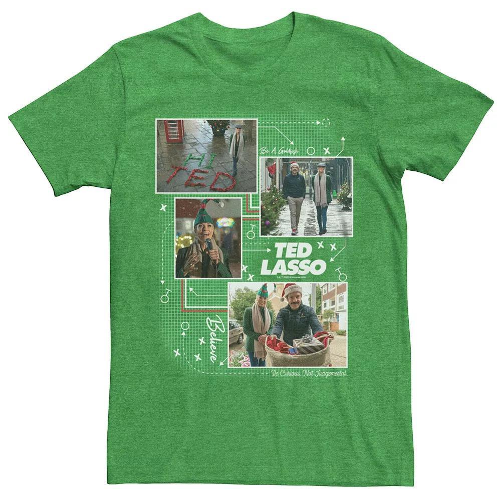 Men's Ted Lasso Christmas Game Plan Graphic Tee, Size: XXL, Kelly Grey Product Image