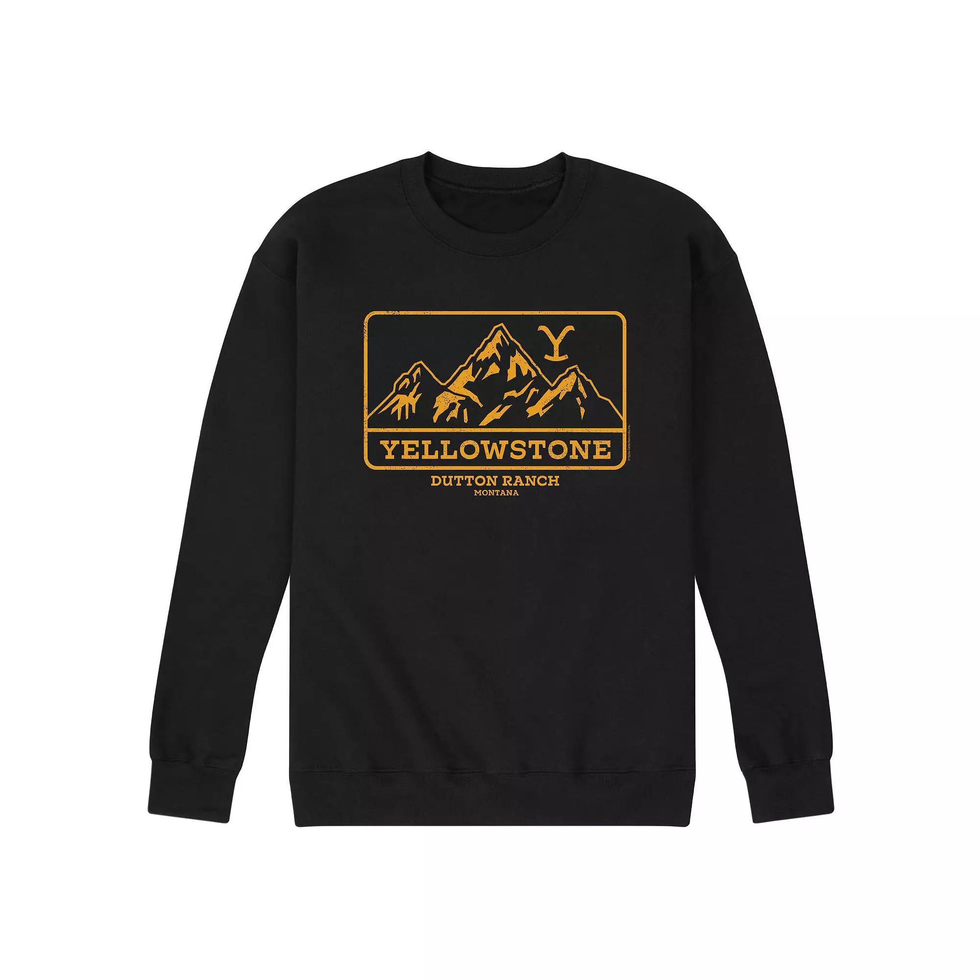 Mens Yellowstone Outdoor Sweatshirt Product Image