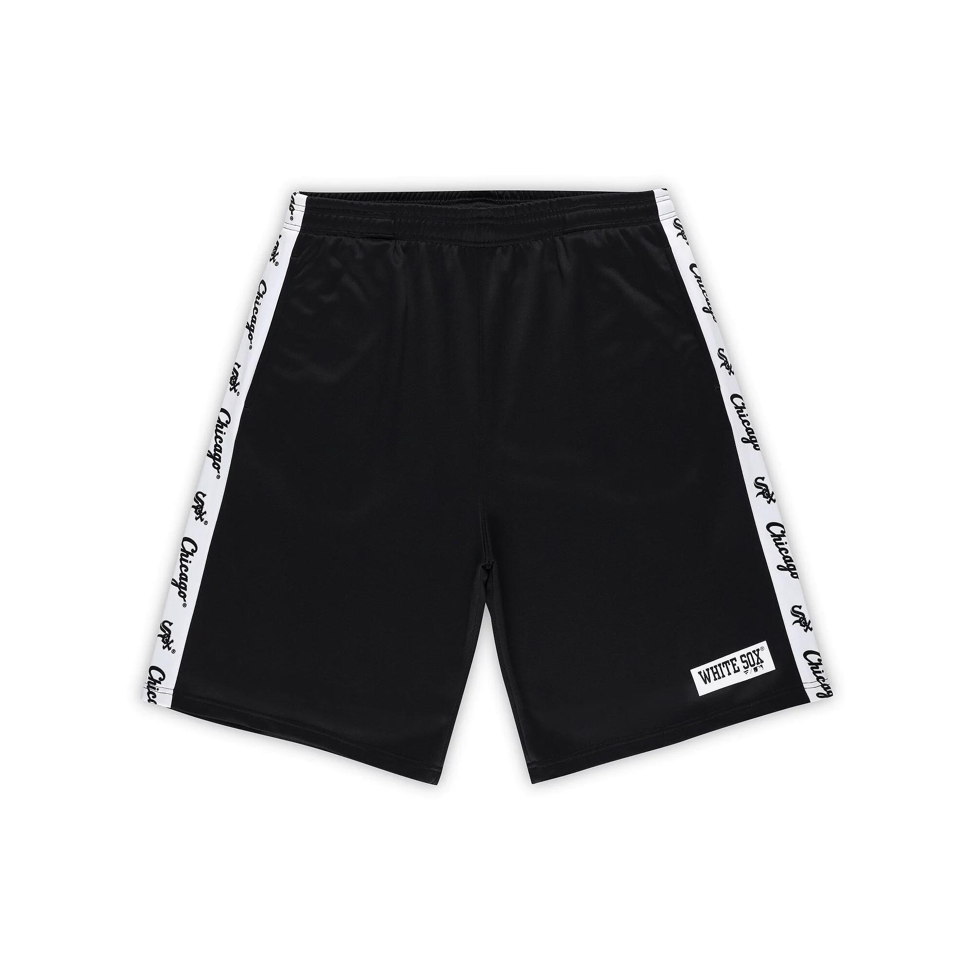 Men's Profile Black Chicago White Sox Big & Tall Fleece Shorts, Size: 3XB Product Image
