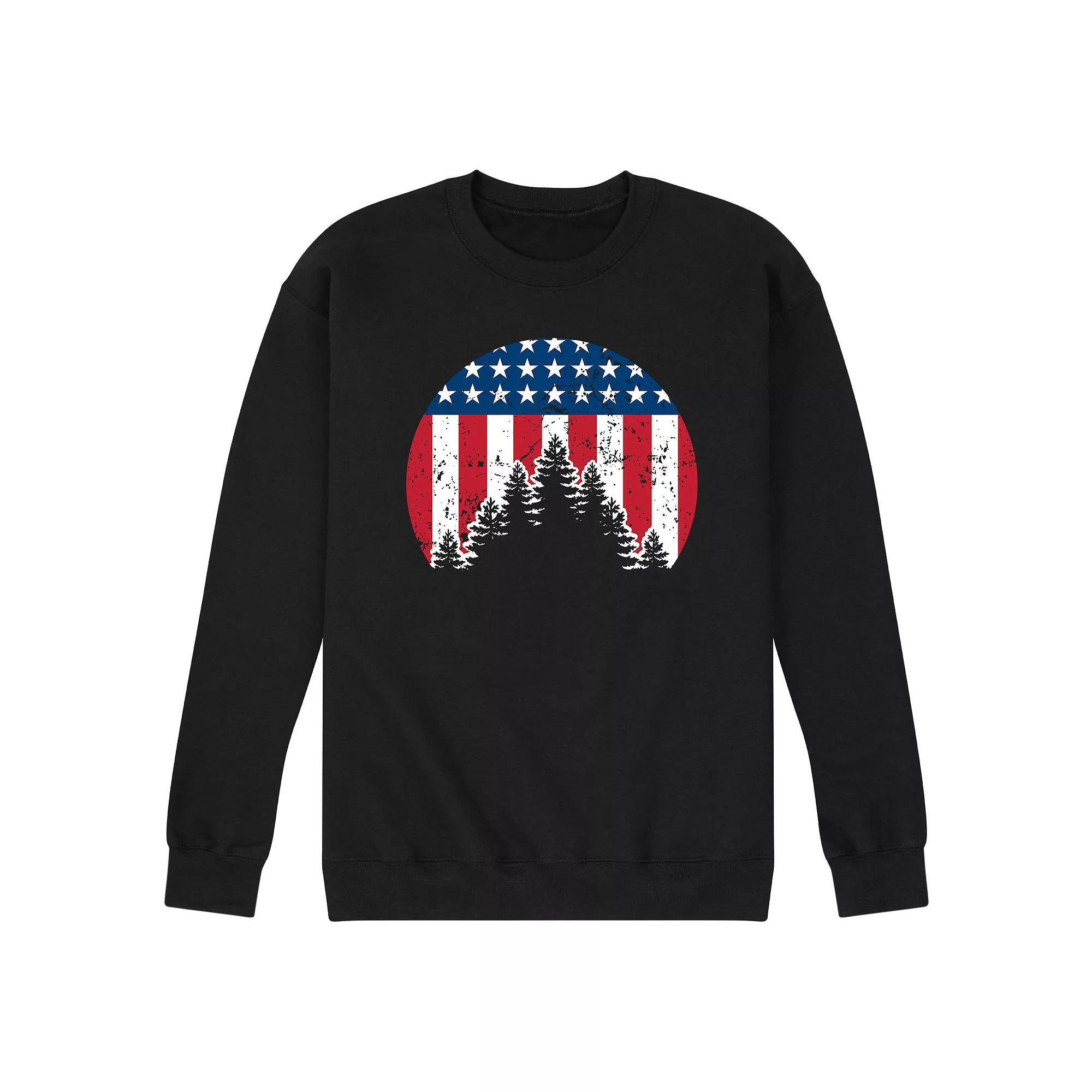 Mens Lake Time Graphic Fleece Product Image