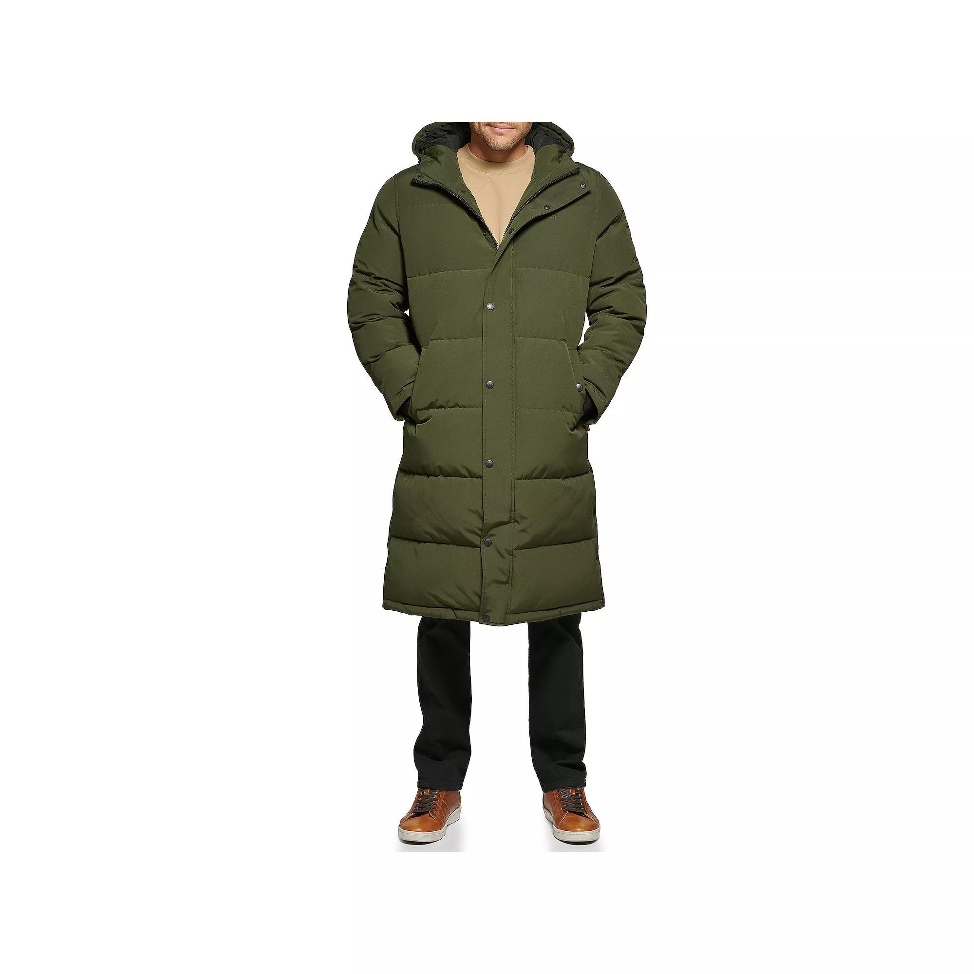 Men's Levi's® Oversized Long Quilted Parka Jacket, Size: Large, Camoflauge Product Image