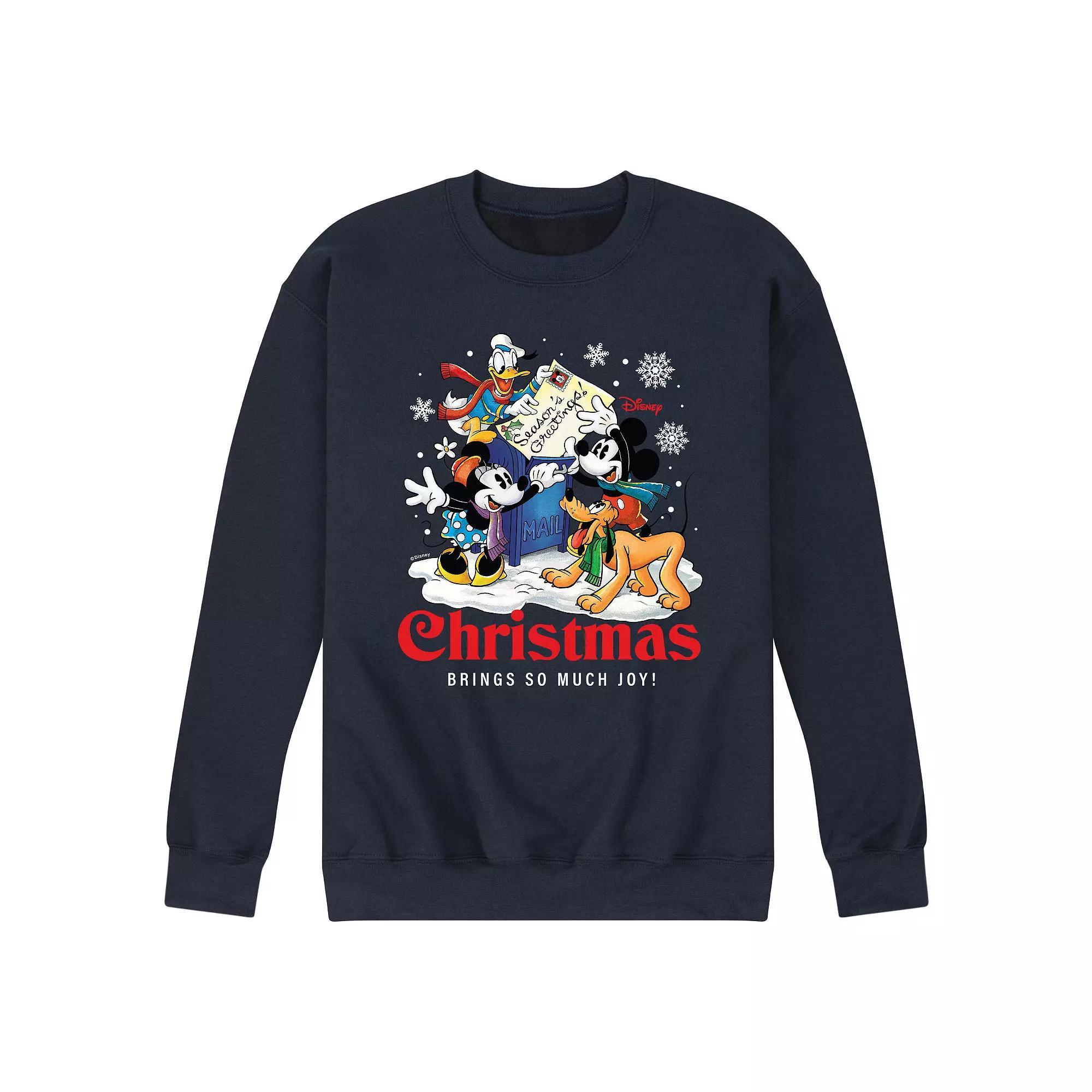 Disney's Men's Christmas Brings So Much Joy, Size: Small, Black Product Image