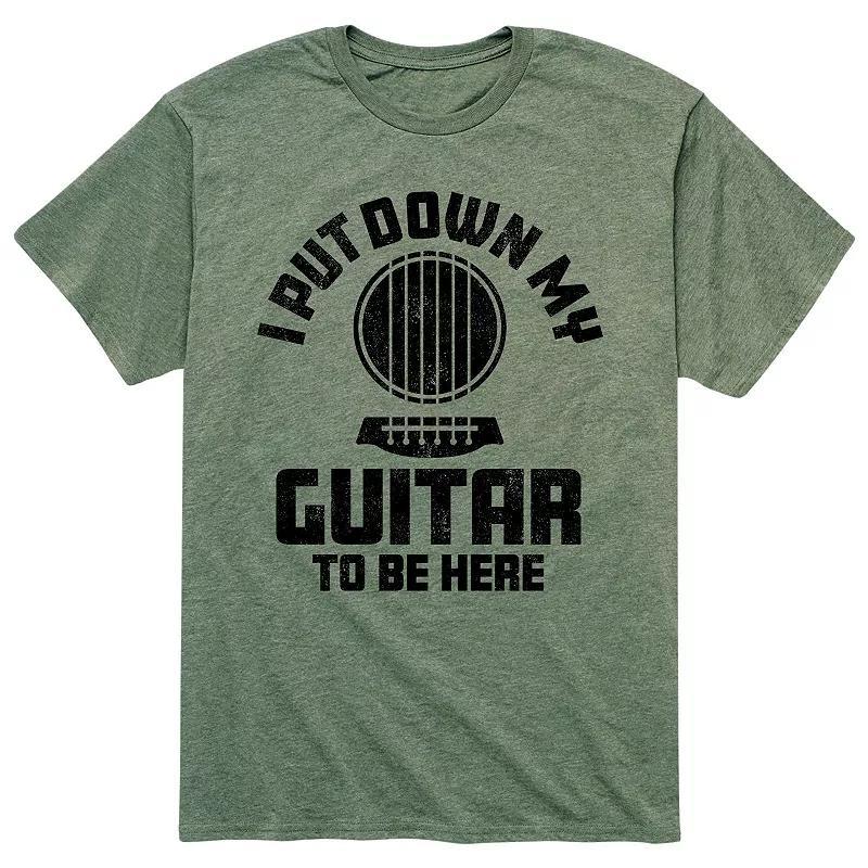 Mens Put Down My Guitar Tee Product Image