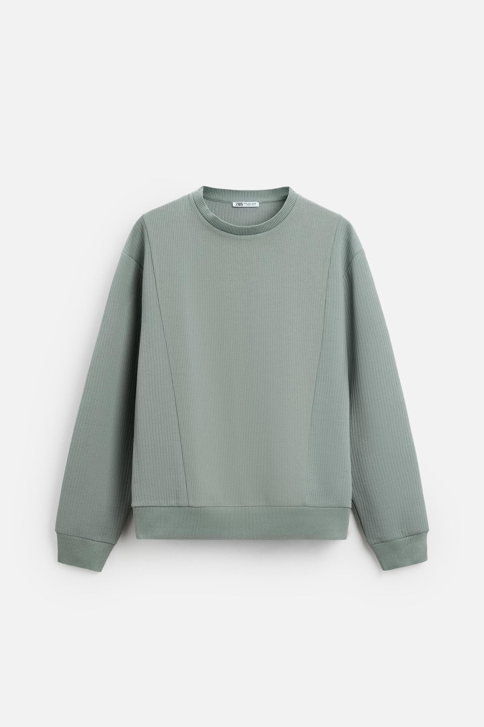 STRUCTURED QUILTED SWEATSHIRT Product Image