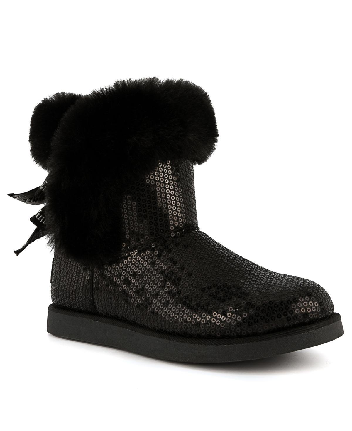 Juicy Couture King 2 Women's Cold Weather Boots, Size: 7, Black Leopard Product Image