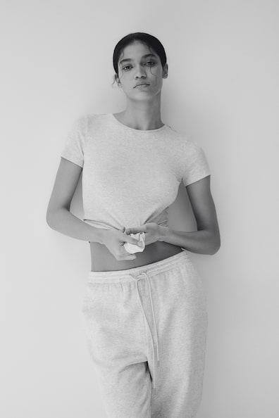 Ribbed T-shirt Product Image