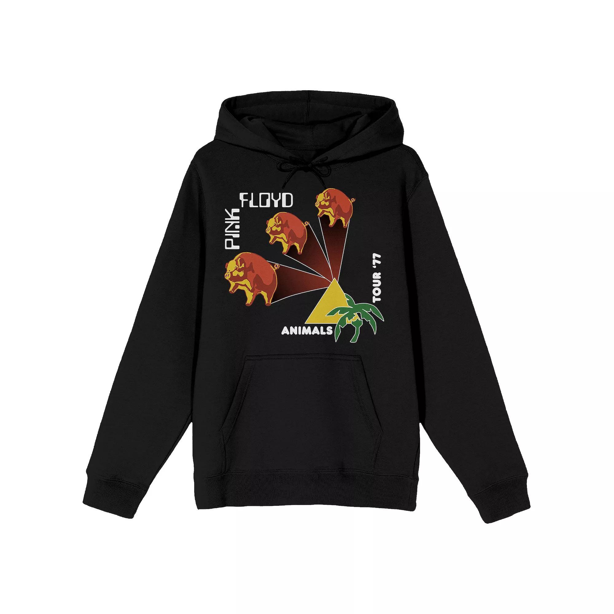 Men's Pink Floyd Animals Tour 77 Hoodie, Size: Large, Black Product Image