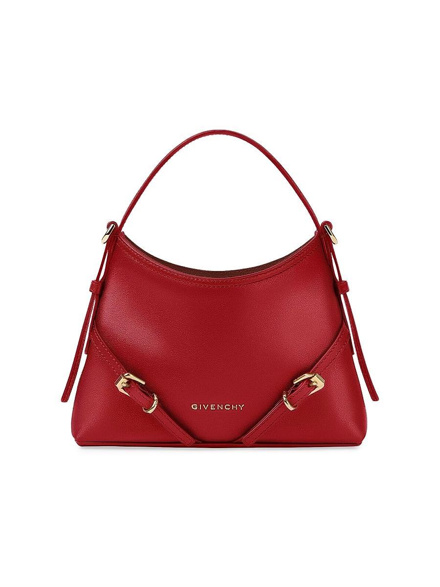 Womens Nano Voyou Top Handle Bag in Shiny Leather Product Image