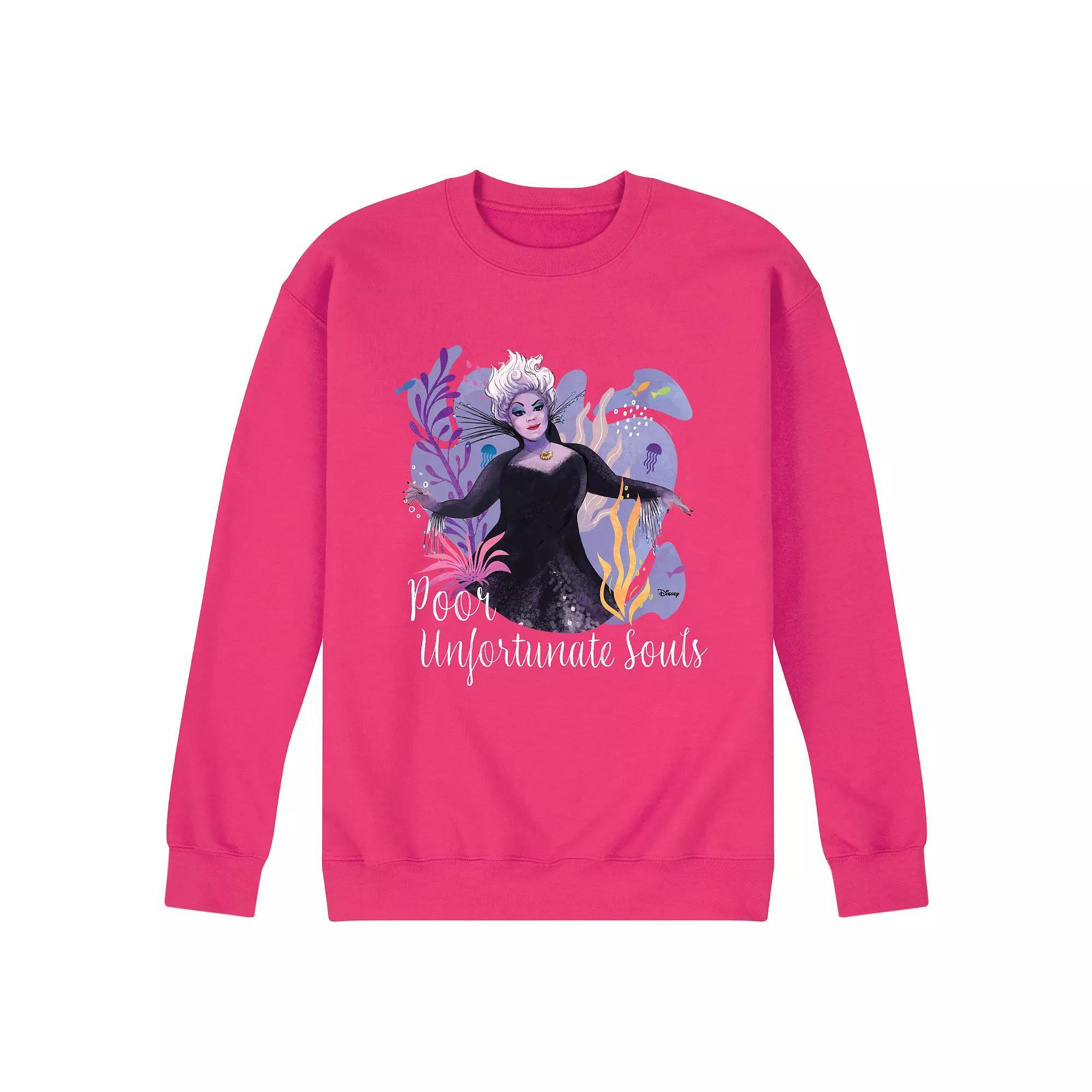 Disneys The Little Mermaid Mens Unfortunate Soul Graphic Tee Blue Product Image
