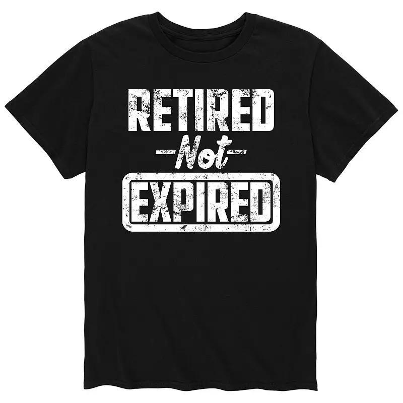 Mens Retired Not Expired Tee Product Image